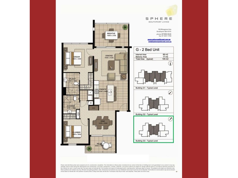 3/154 Musgrave Avenue, Southport QLD 4215 Floorplan