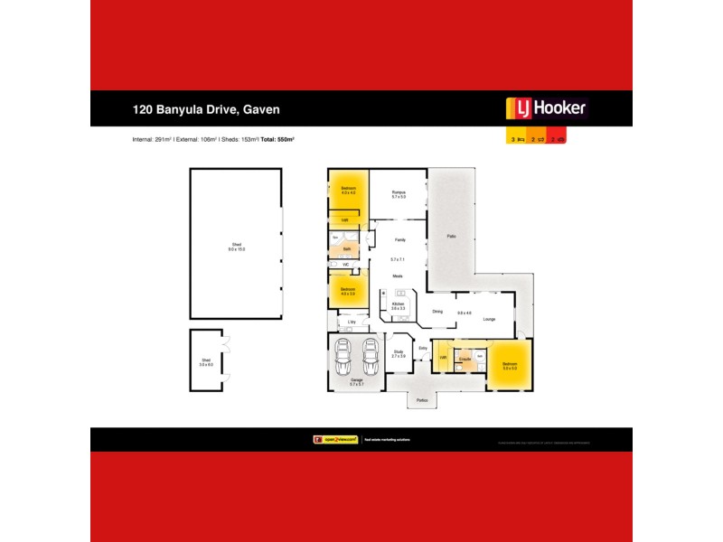 120-122 Banyula Drive, Gaven QLD 4211 Floorplan