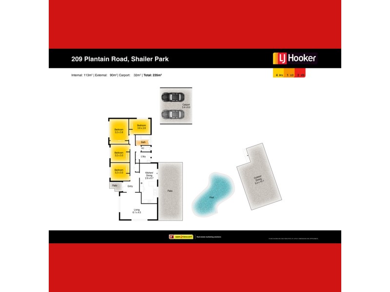 209 Plantain Road, Shailer Park QLD 4128 Floorplan