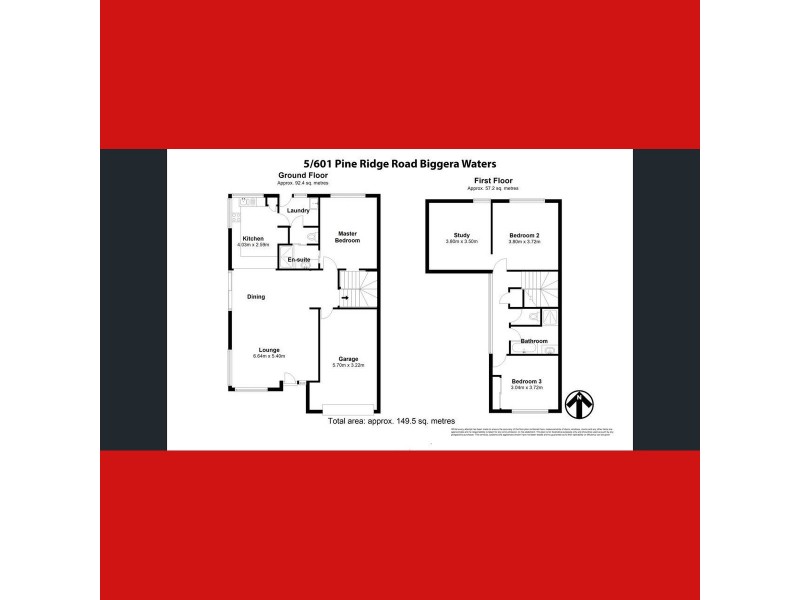 5/601 Pine Ridge Road, Biggera Waters QLD 4216 Floorplan