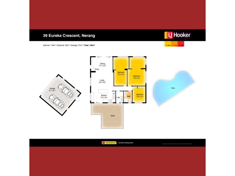 39 Eureka Crescent, Nerang QLD 4211 Floorplan