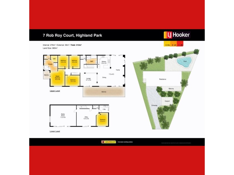 7 Rob Roy Court, Highland Park QLD 4211 Floorplan