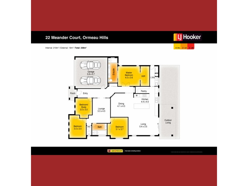 22 Meander Court, Ormeau Hills QLD 4208 Floorplan
