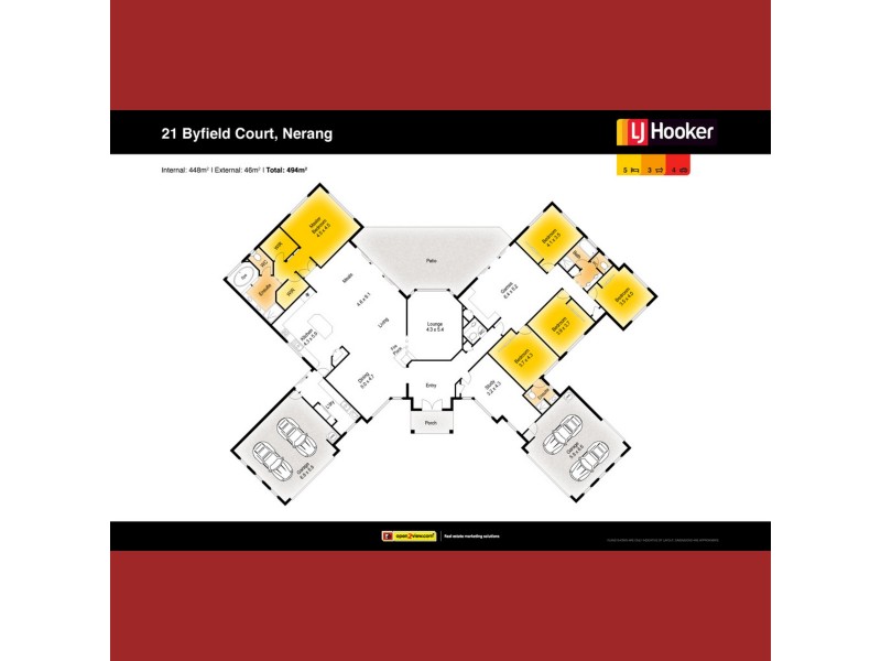 21 Byfield Court, Nerang QLD 4211 Floorplan