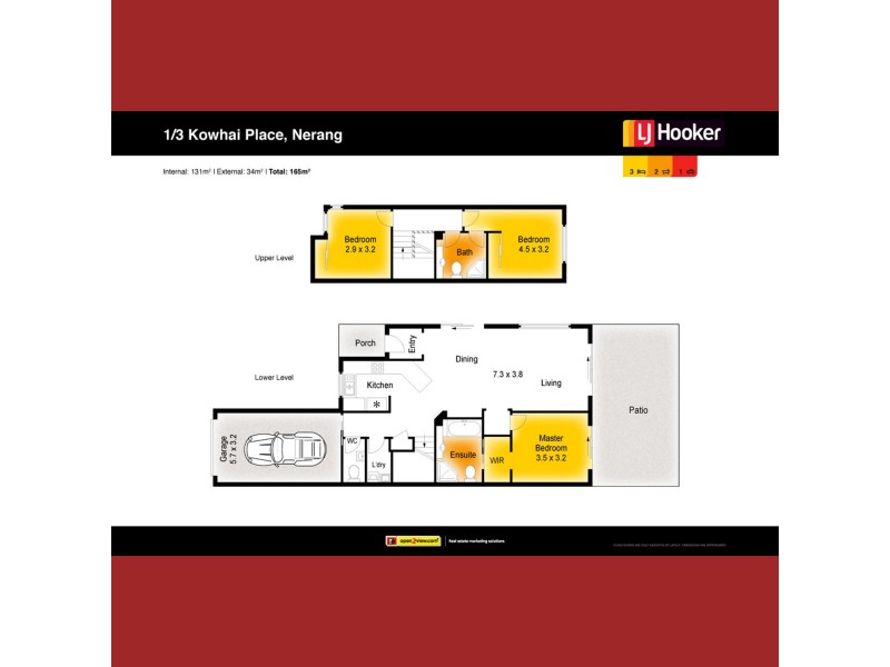 1/3 Kowhai Place, Nerang QLD 4211 Floorplan