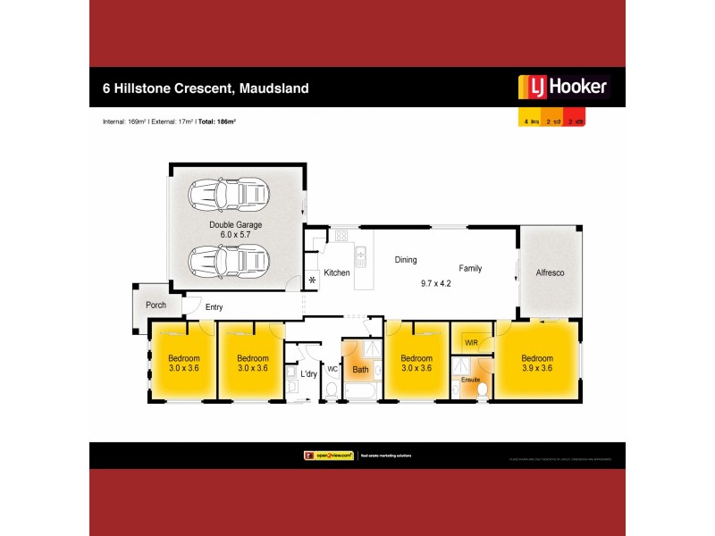 6 Hillstone Crescent, Maudsland QLD 4210 Floorplan