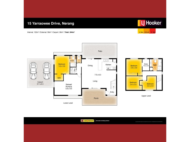 15 Yarraowee Drive, Nerang QLD 4211 Floorplan