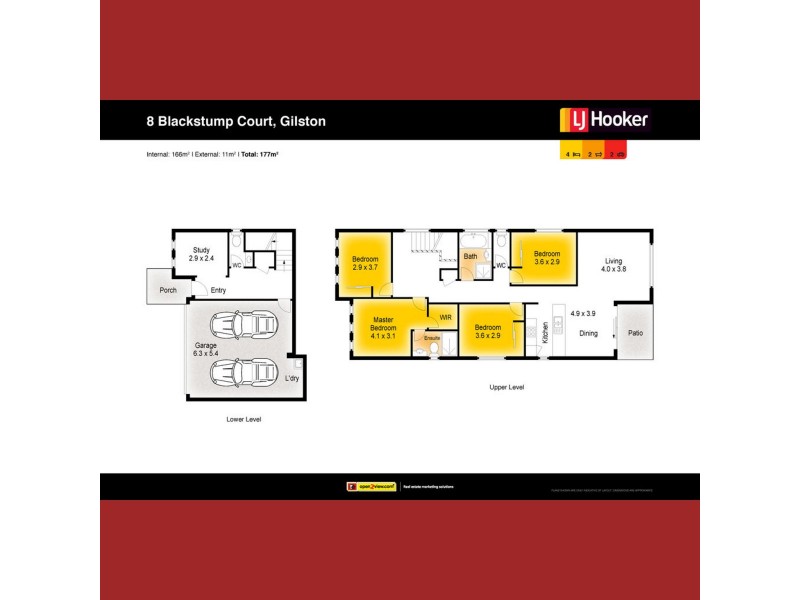 8 Blackstu Court, Gilston QLD 4211 Floorplan