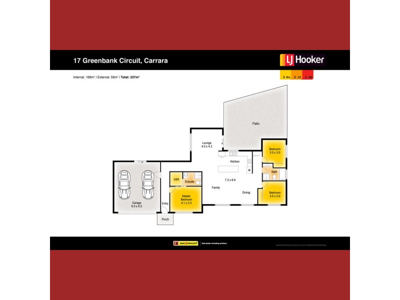 17 Greenbank Circuit, Carrara QLD 4211 Floorplan