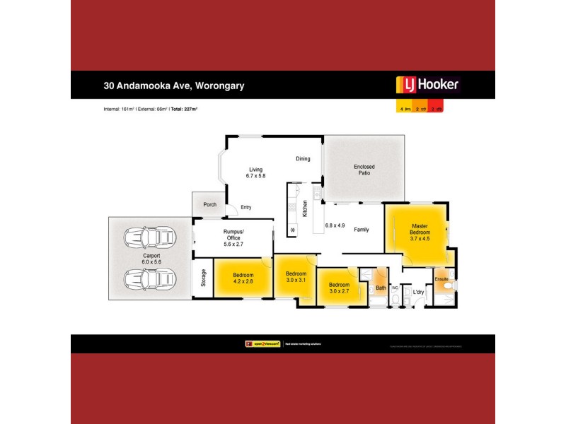 30 Andamooka Avenue, Worongary QLD 4213 Floorplan