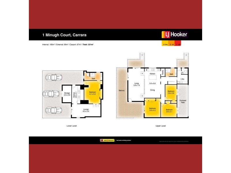 1 Minugh Court, Carrara QLD 4211 Floorplan