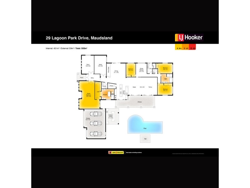 29 Lagoon Park Drive, Maudsland QLD 4210 Floorplan
