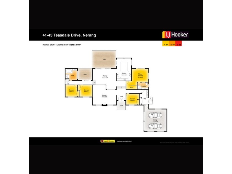 41-43 Teasdale Drive, Nerang QLD 4211 Floorplan