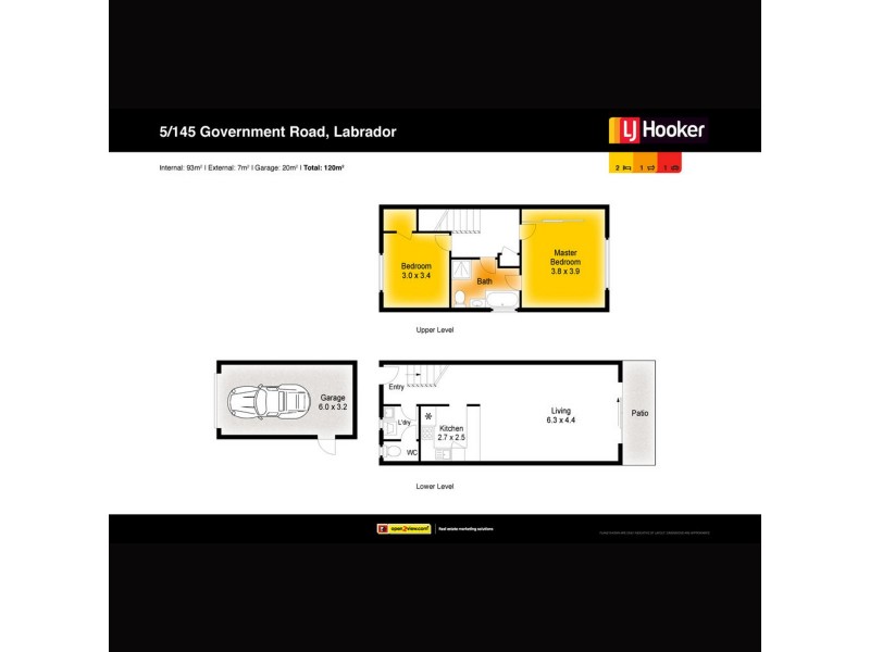5/145 Government Road, Labrador QLD 4215 Floorplan