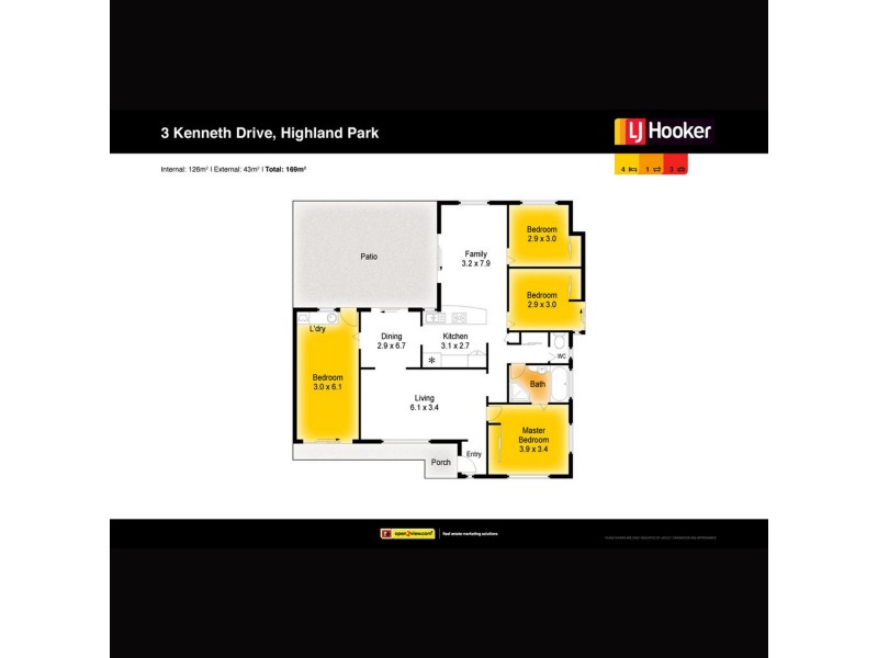 3 Kenneth Drive, Highland Park QLD 4211 Floorplan