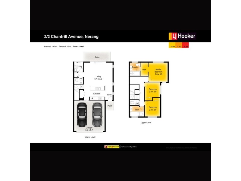 2/2 Chantrill Avenue, Nerang QLD 4211 Floorplan