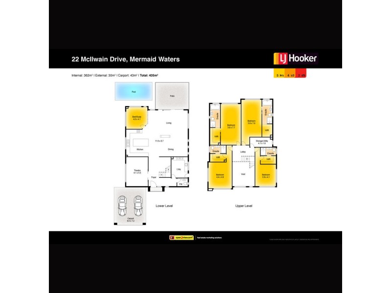 22 Mcilwain Drive, Mermaid Waters QLD 4218 Floorplan