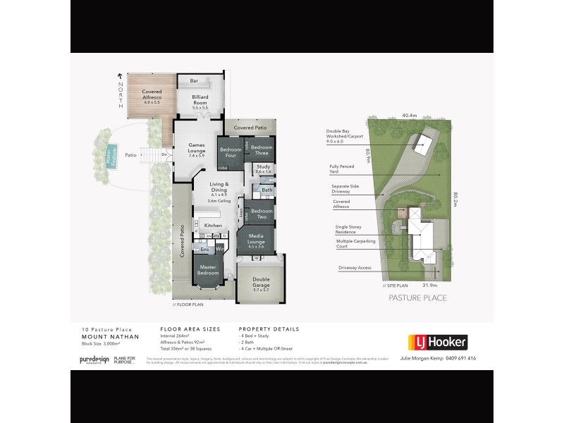 10 Pasture Place, Mount Nathan QLD 4211 Floorplan