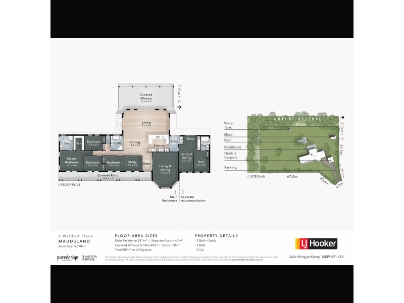 2 Waldorf Place, Maudsland QLD 4210 Floorplan