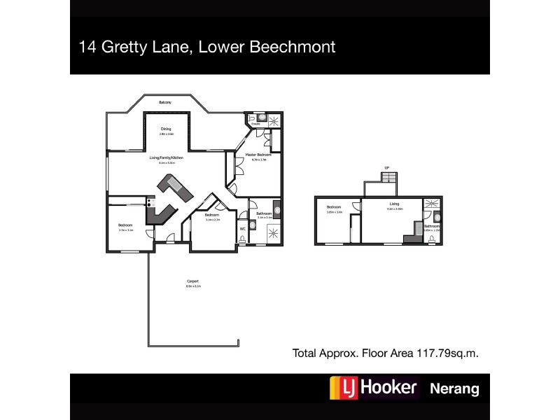 14 Gretty Lane, Lower Beechmont QLD 4211 Floorplan