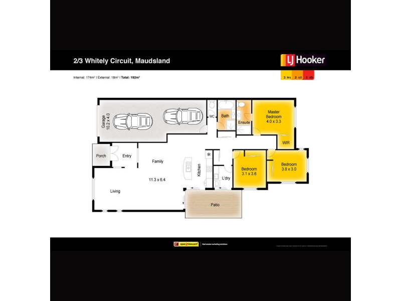 2/3 Whitely Circuit, Maudsland QLD 4210 Floorplan