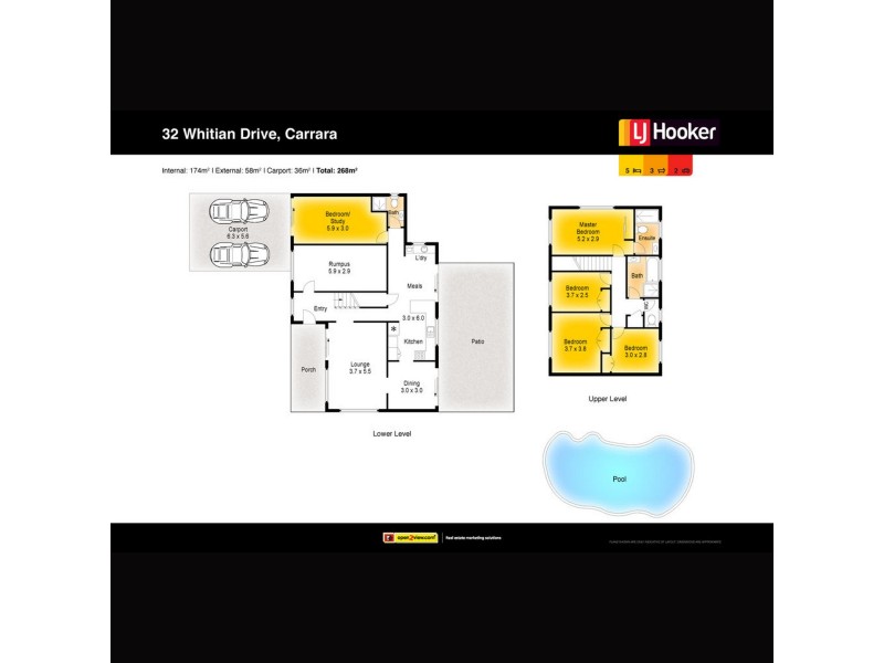 32 Whitian Drive, Carrara QLD 4211 Floorplan
