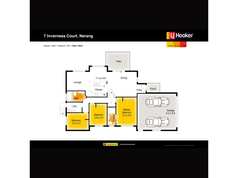 7 Inverness Court, Nerang QLD 4211 Floorplan