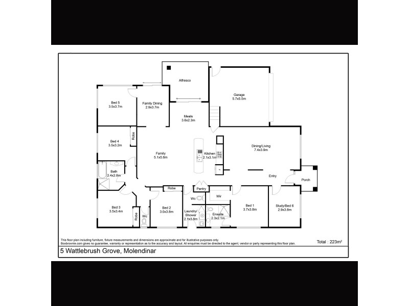 5 Wattlebrush Grove, Molendinar QLD 4214 Floorplan
