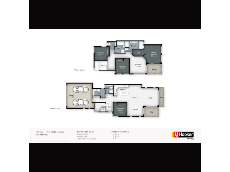 2149/1 The Vistas Drive, Carrara QLD 4211 Floorplan