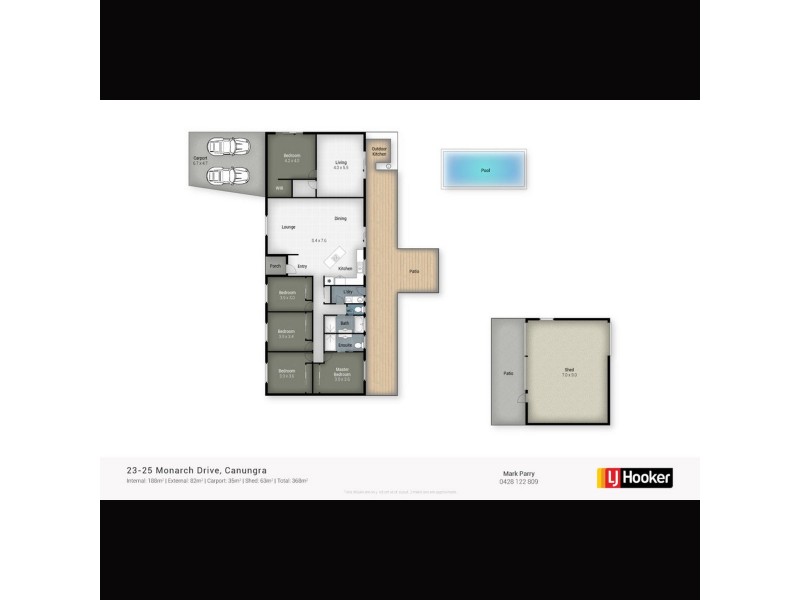 23-25 Monarch Drive, Canungra QLD 4275 Floorplan