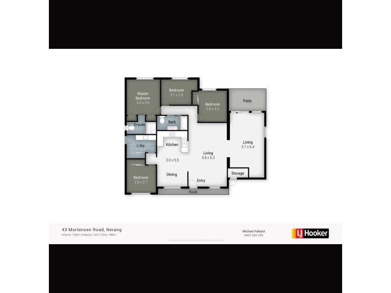 43 Mortensen Road, Nerang QLD 4211 Floorplan