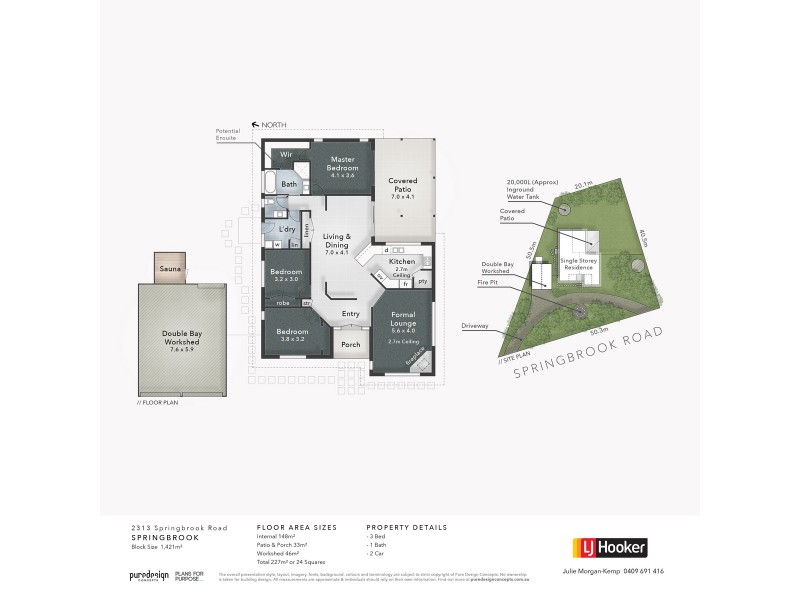 2313 Springbrook Road, Springbrook QLD 4213 Floorplan