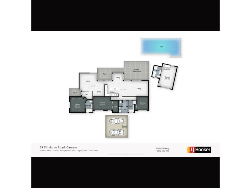 69 Chisholm Road, Carrara QLD 4211 Floorplan