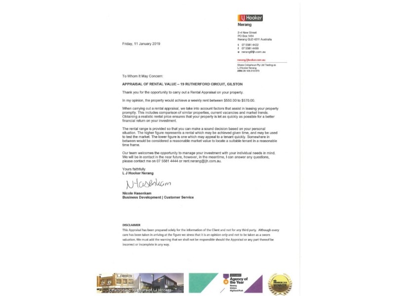 19 Rutherford Circuit, Gilston QLD 4211