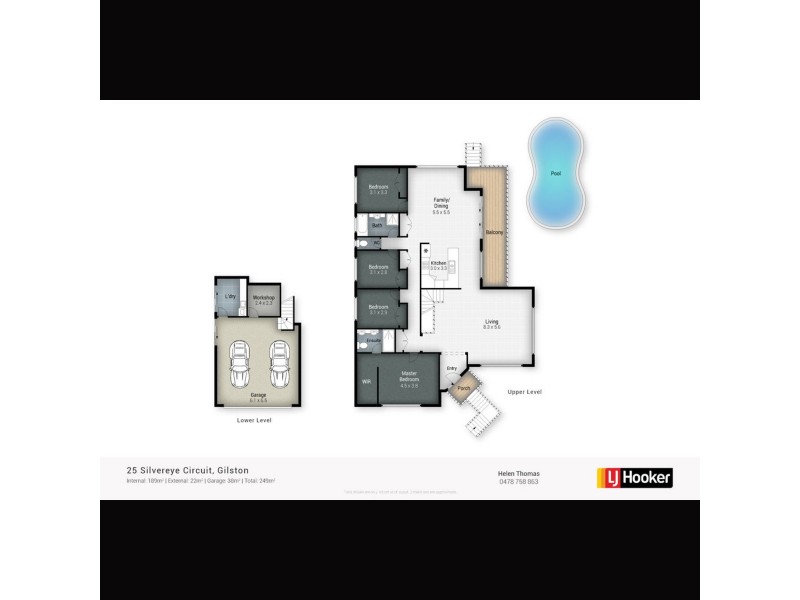 25 Silvereye Circuit, Gilston QLD 4211 Floorplan