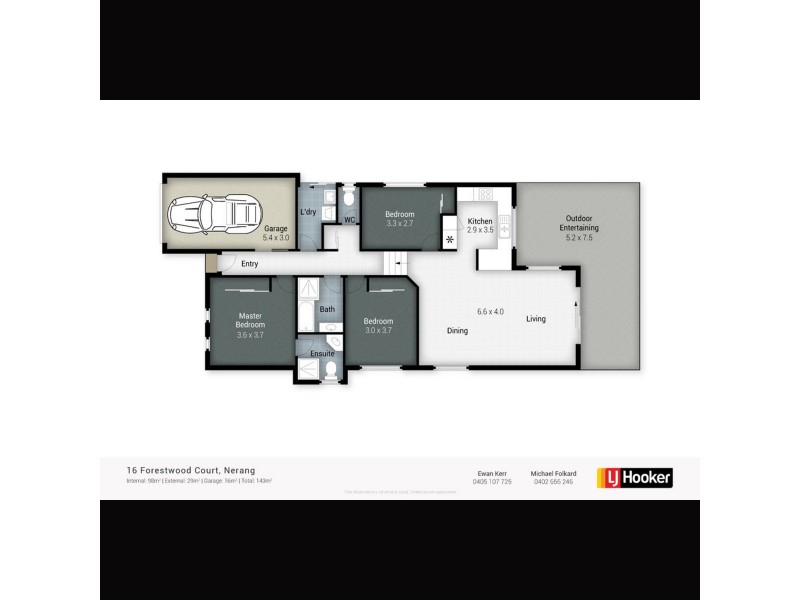 16 Forestwood Court, Nerang QLD 4211 Floorplan