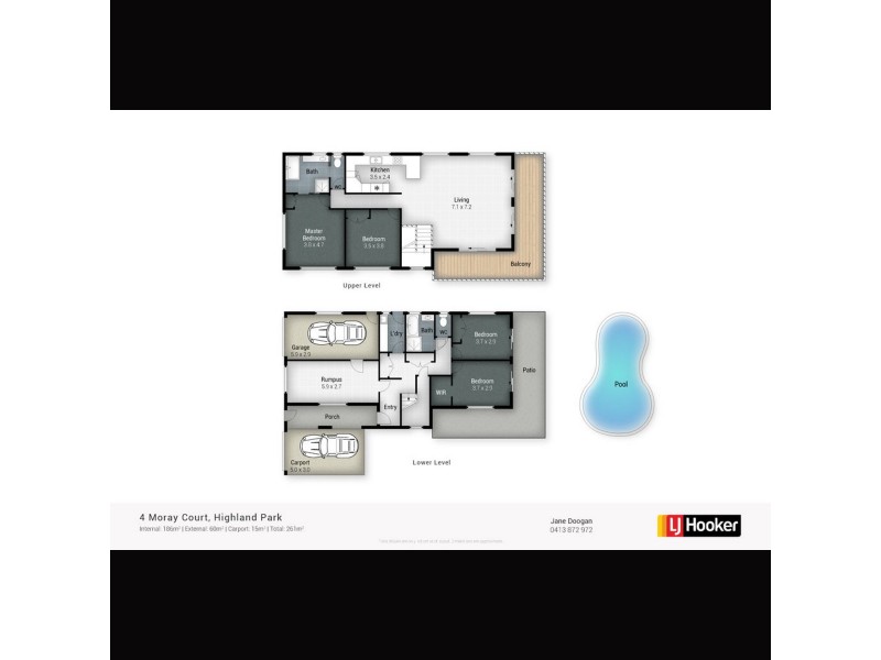 4 Moray Court, Highland Park QLD 4211 Floorplan