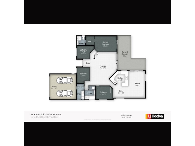 18 Peter Mills Drive, Gilston QLD 4211 Floorplan