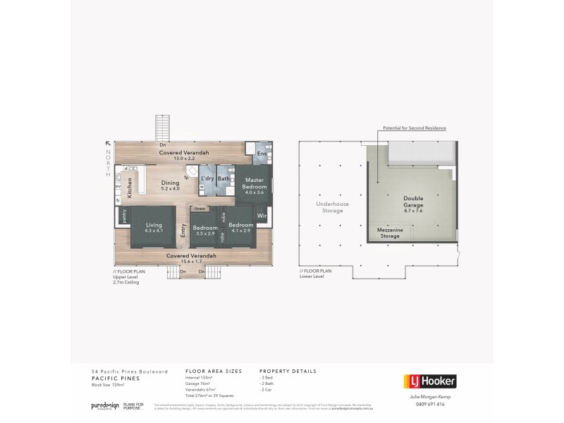 54 Pacific Pines Boulevard, Pacific Pines QLD 4211 Floorplan