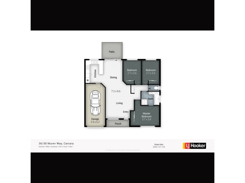 36/38 Murev Way, Carrara QLD 4211 Floorplan