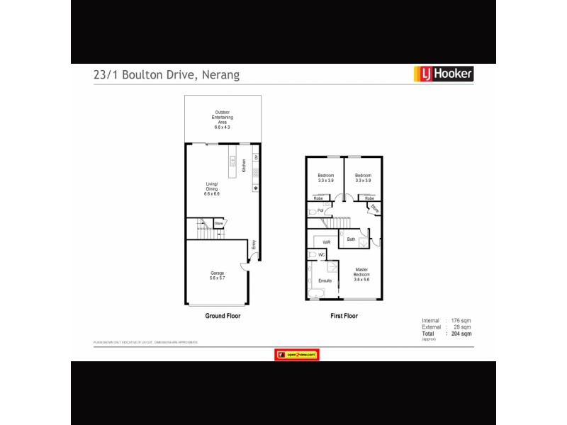 23/1 Boulton Drive, Nerang QLD 4211 Floorplan