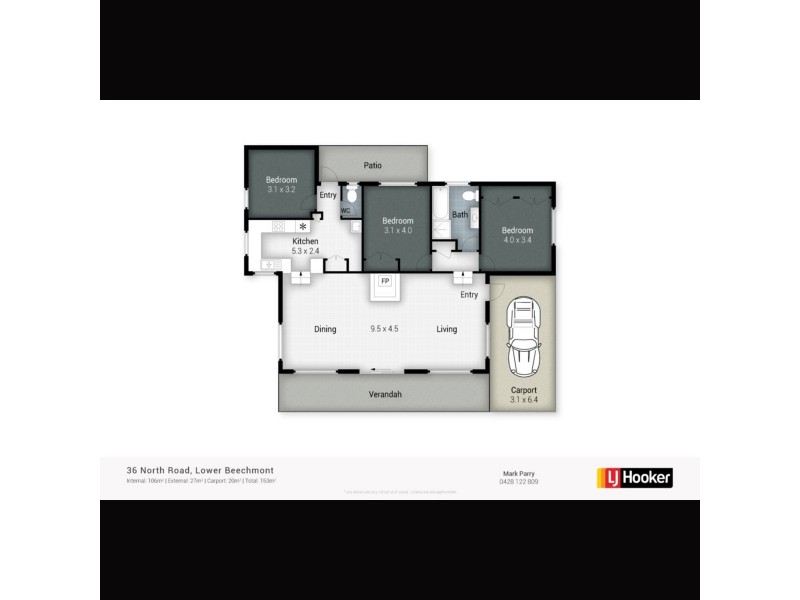 36 North Road, Lower Beechmont QLD 4211 Floorplan