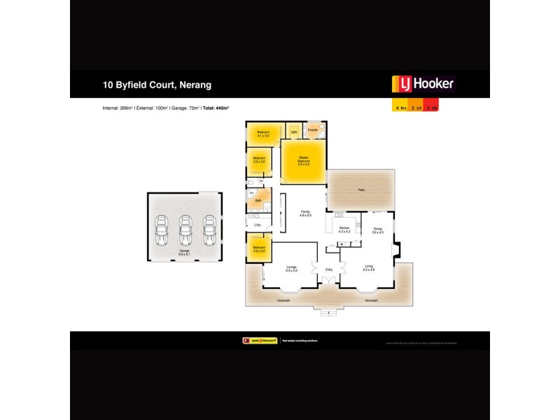 10 Byfield Court, Nerang QLD 4211 Floorplan