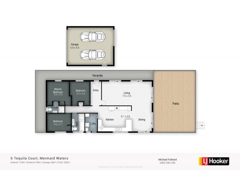 6 Tequila Court, Mermaid Waters QLD 4218 Floorplan