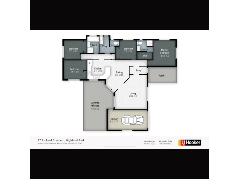 17 Richard Crescent, Highland Park QLD 4211 Floorplan