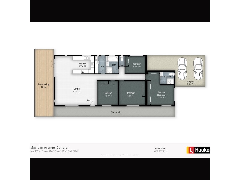 7 Mayjohn Avenue, Carrara QLD 4211 Floorplan