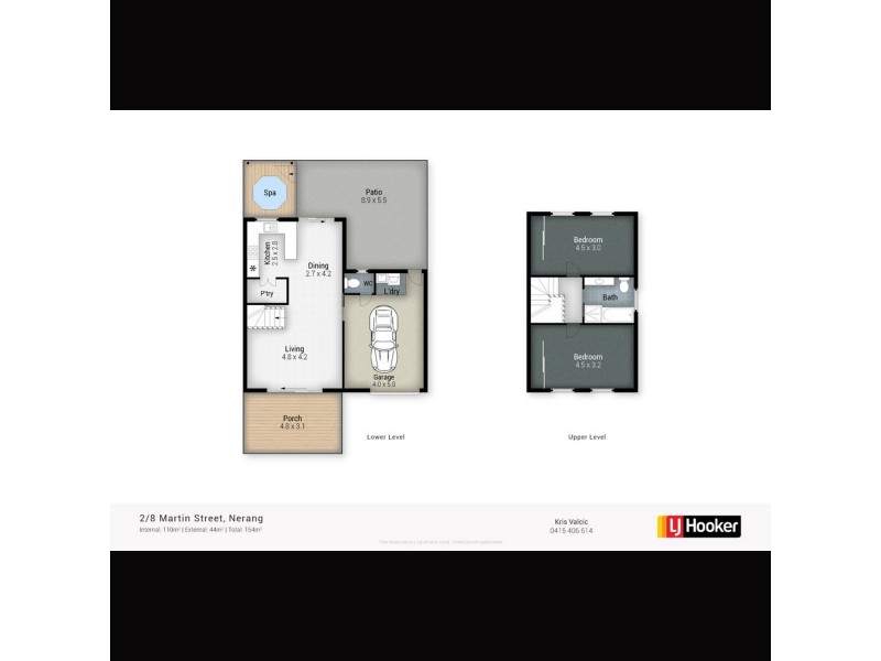 2/8 Martin Street, Nerang QLD 4211 Floorplan