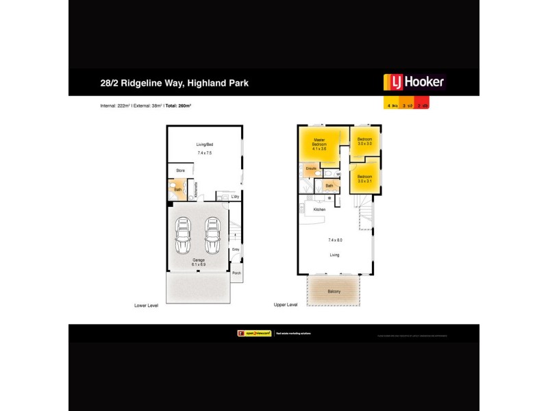 28/2 Ridgeline Way, Highland Park QLD 4211 Floorplan