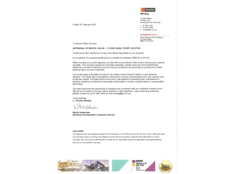 11 King Quail Court, Gilston QLD 4211