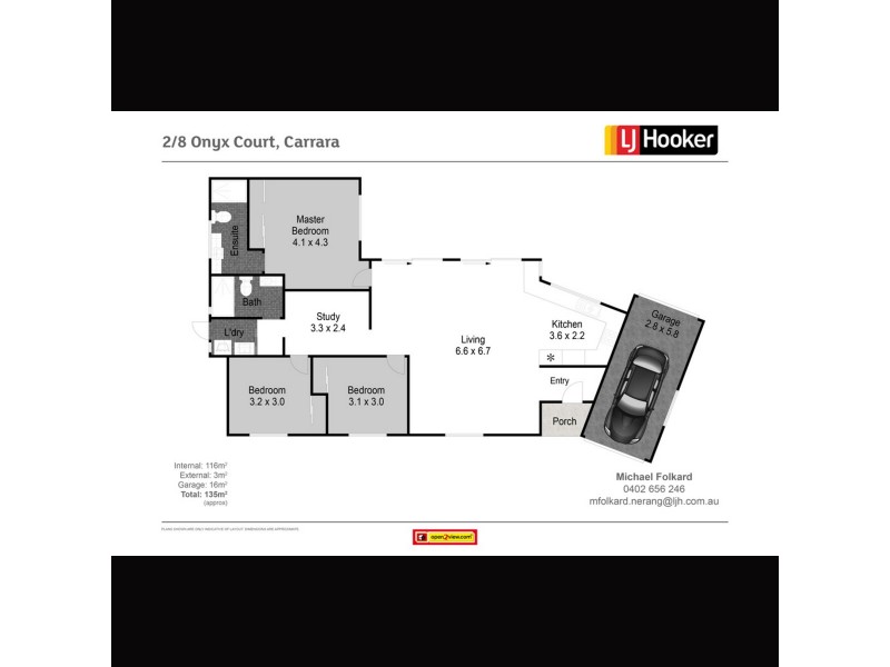 2/8 Onyx Court, Carrara QLD 4211 Floorplan
